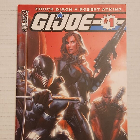 G.I. Joe #1C (2009) IDW, Gabriele Dell'Otto Wraparound Variant Cvr, NM - Picture 1 of 14